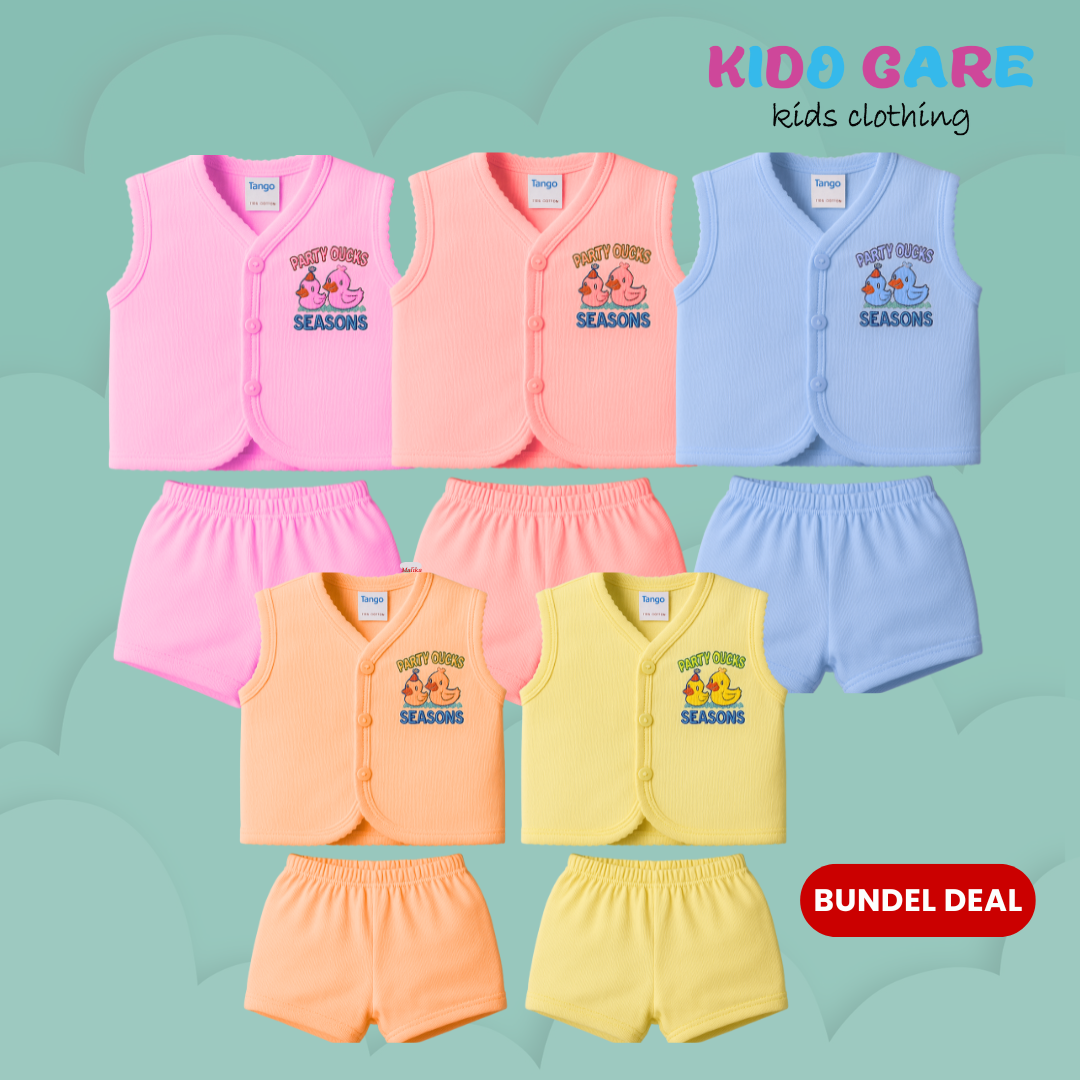 Sleeveless Cotton Baby Vests | Front-Open | Cartoon Print