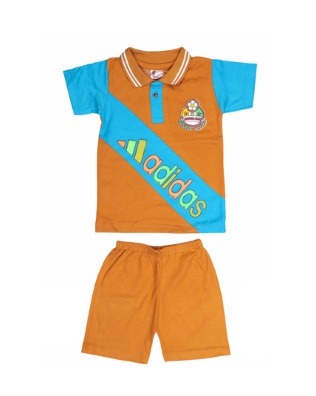 Boys Sporty Cotton Polo T-Shirts | Pack of 5 | Bold Panel Design