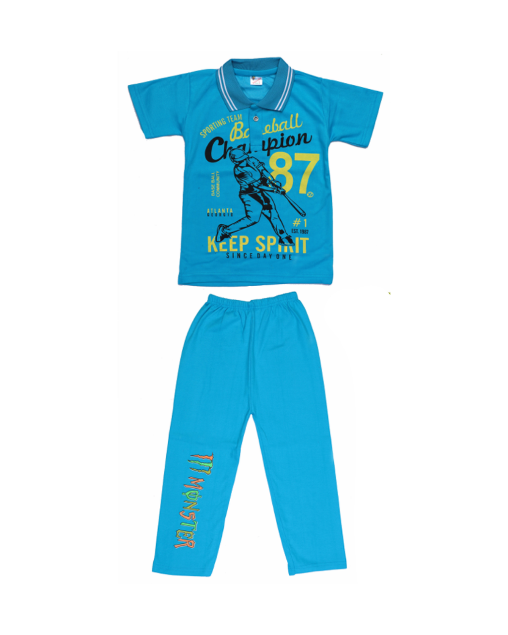 Boys Bold Printed Polo T-Shirts | Pack of 3 | Sports & Street Style