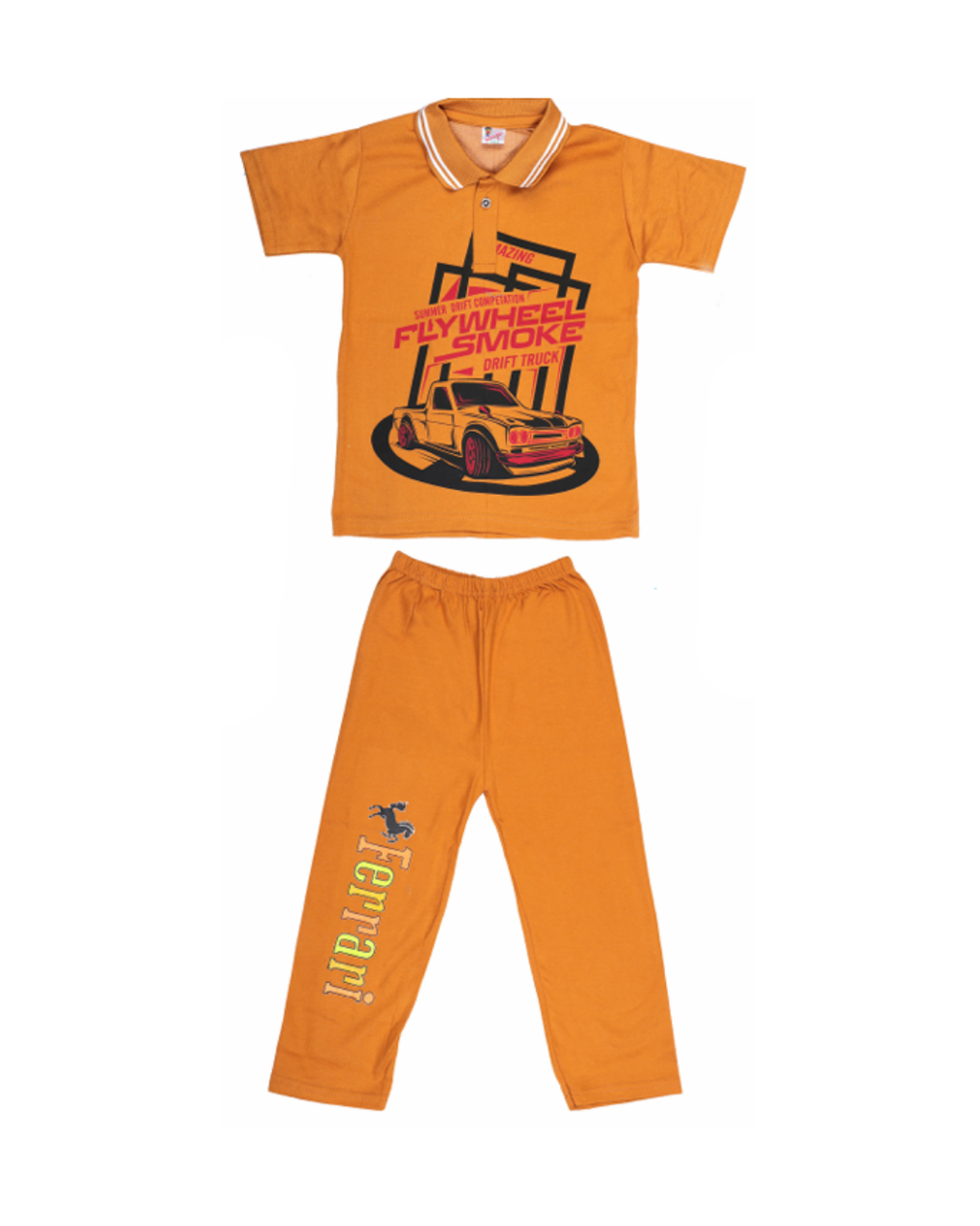 Boys Bold Printed Polo T-Shirts | Pack of 3 | Sports & Street Style
