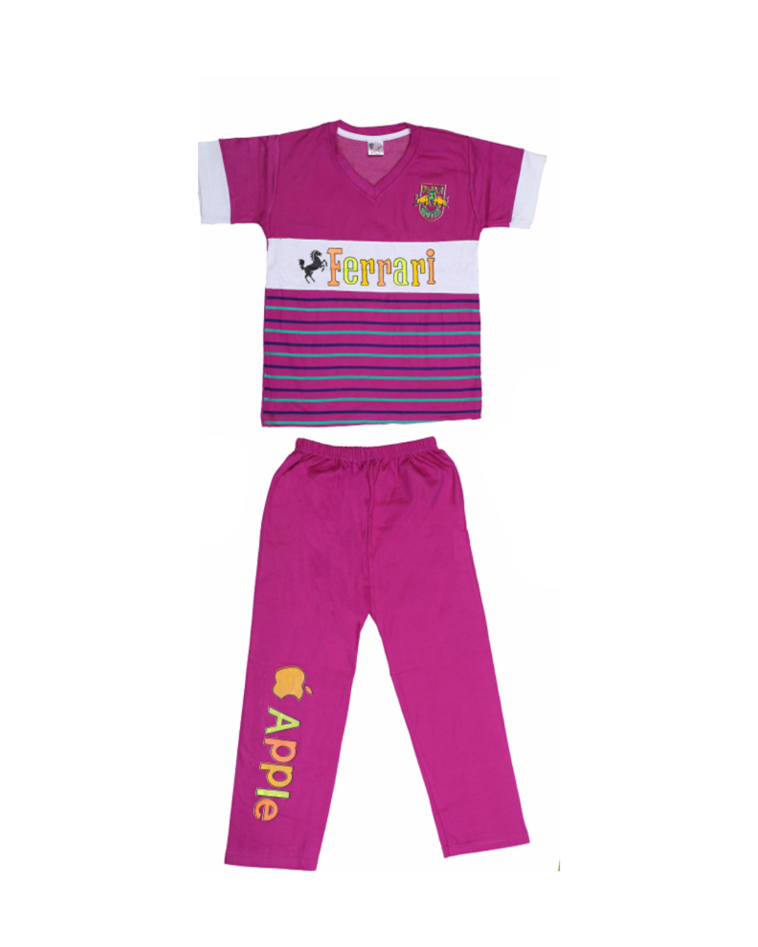 Boys’ Cotton Graphic T-Shirts | Pack of 5 | Striped & Printed Tees