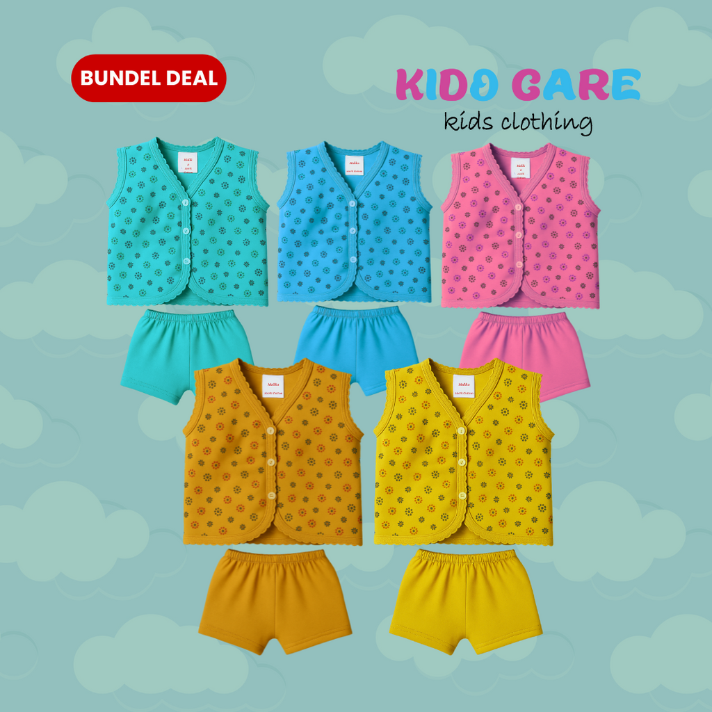 Sleeveless Cotton Baby Vests | Soft & Breathable