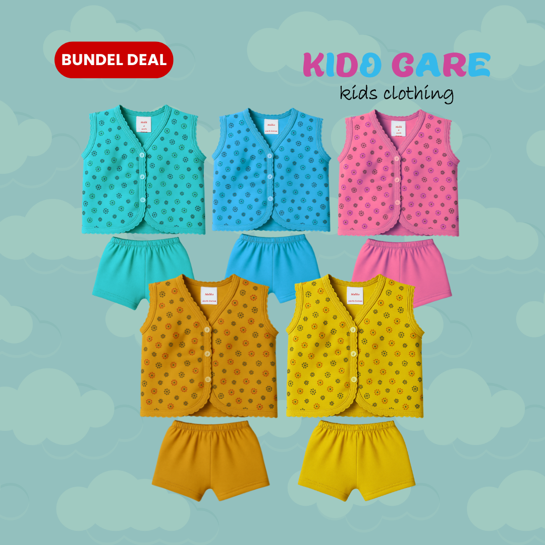 Sleeveless Cotton Baby Vests | Soft & Breathable