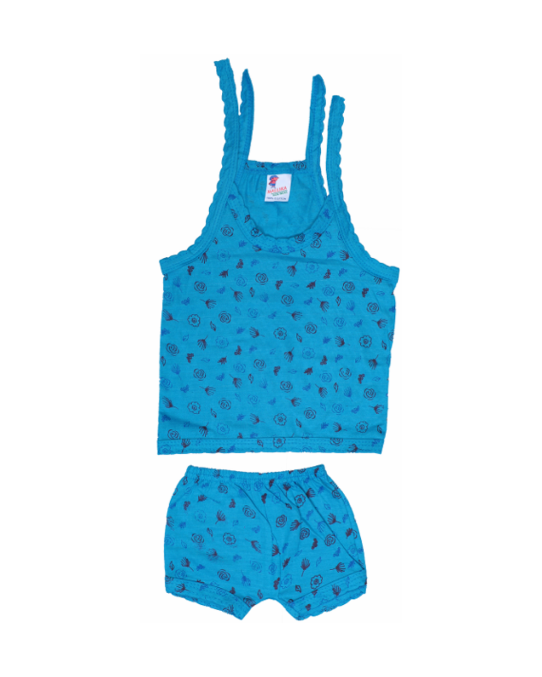 Baby Girl Cotton Vests | Sleeveless | Printed Designs