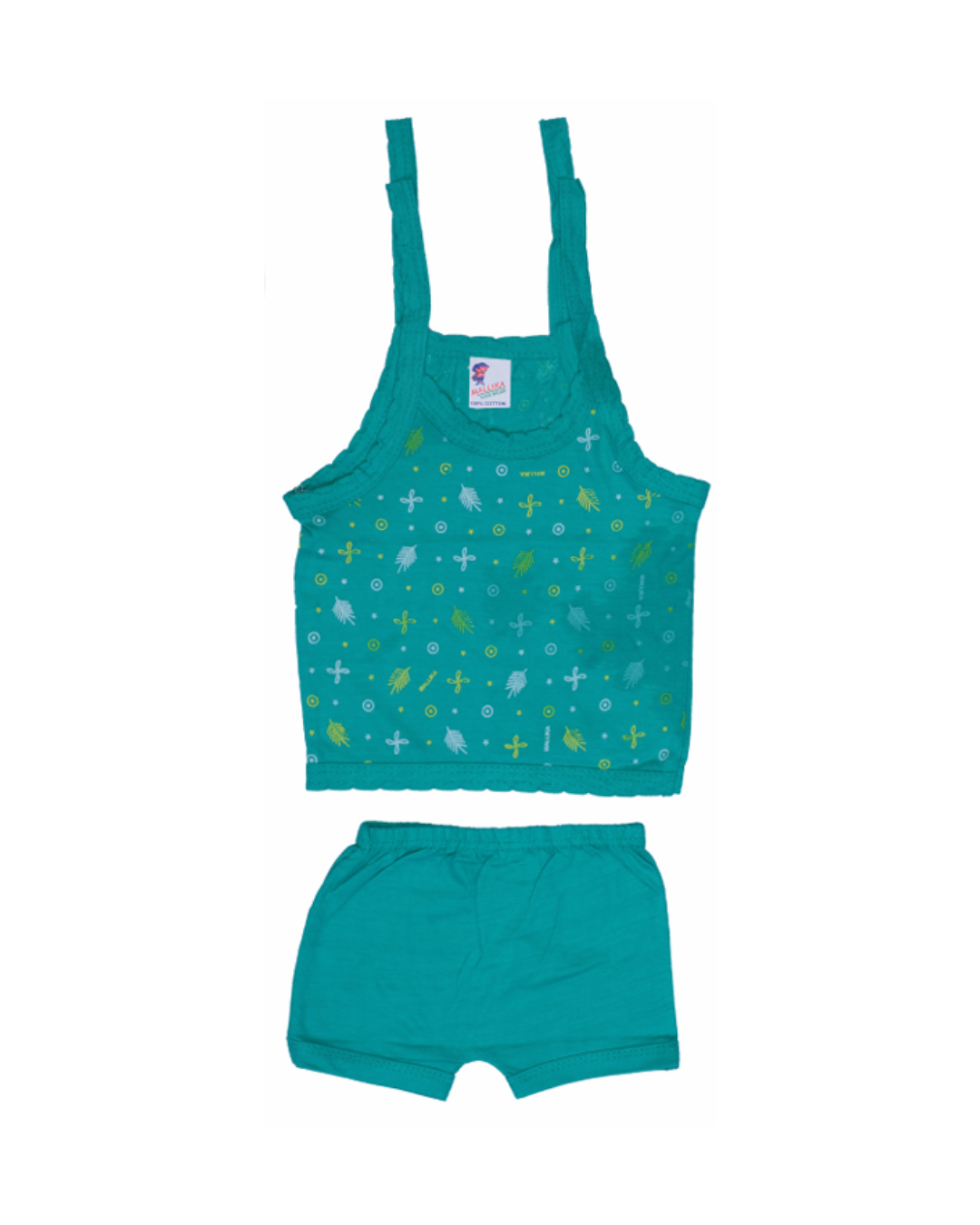 Baby Girl Cotton Vests | Sleeveless | Printed Designs